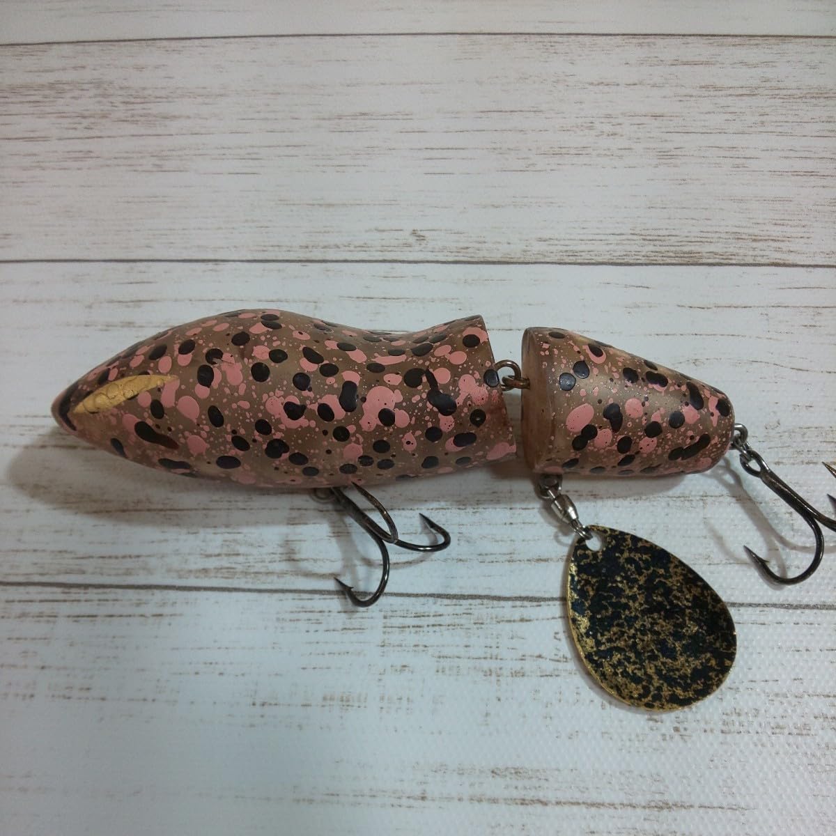 Amazon.co.jp: ノリーズ ジョイントフカベイト NORIES ブラウンピンク